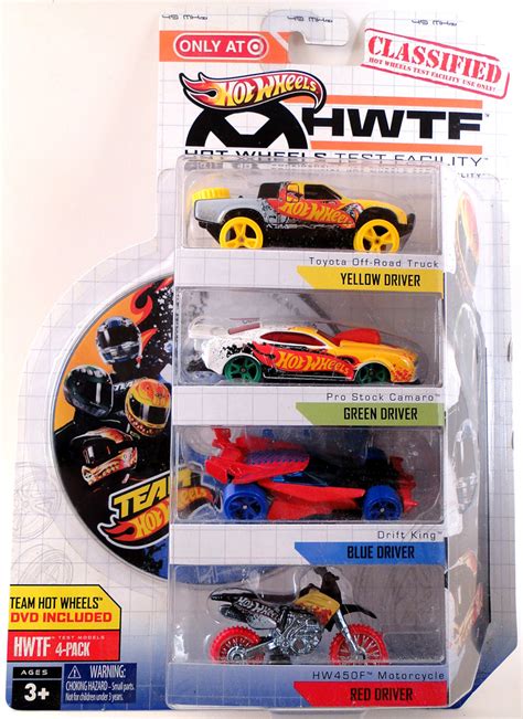 Hot Wheels Test Facility HWTF Pack Model Vehicle Sets HobbyDB