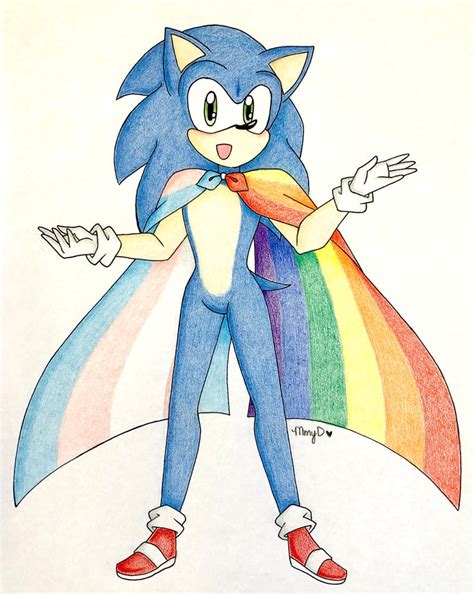 Sonic Says Lgbtq Rights By Mikumydearest On Deviantart