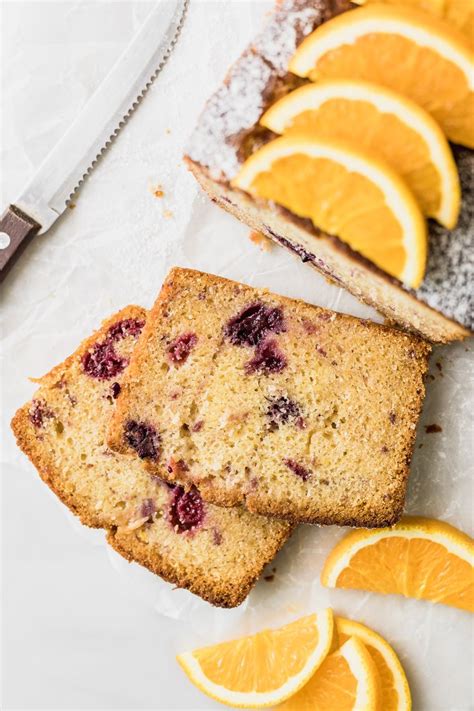 Queque De Naranja Frambuesas Y Moras Receta Recetas De Dulces