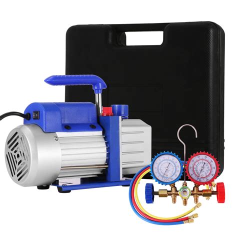 Buy VEVOR Vacuum Pump Kit HVAC Single Stage AC Vacuum Pump 4CFM 1 4HP