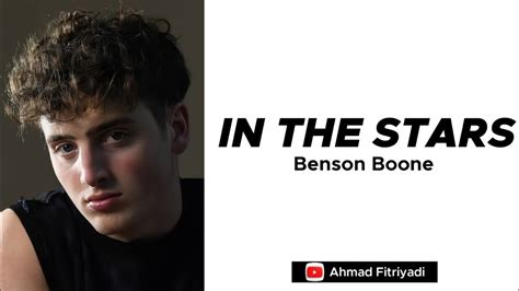 Benson Boone In The Stars Lirik Lagu YouTube