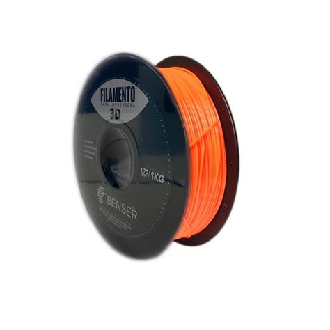 Filamento Petg 1 75mm 1Kg Laranja AutoCore Robótica Arduino em