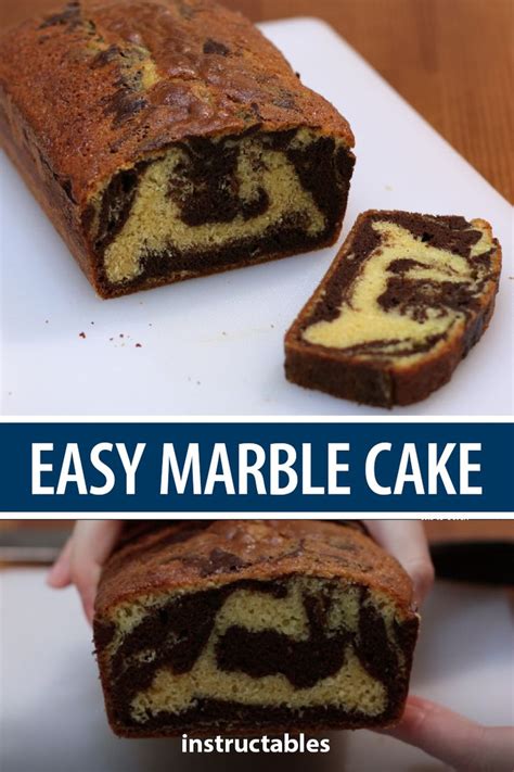 Marble Cake Recipe Easy