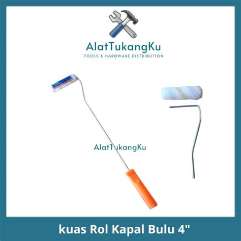 Jual Kuas Rol Kapal Bulu Gagang Panjang Kuas Roll Rol Cat Tembok