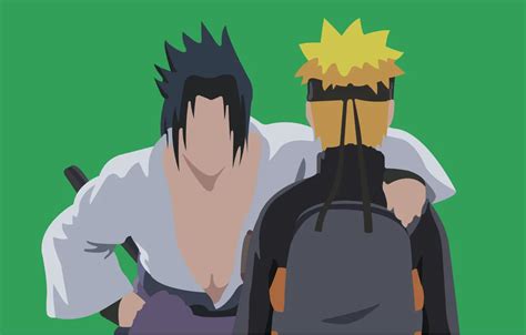 Wallpaper Sword Game Sasuke Naruto Minimalism Anime Katana Ken