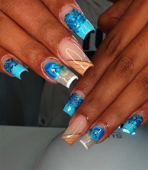 Unhas Decoradas Em Azul Inspira Es E Tutorias Para Explorar O Tom