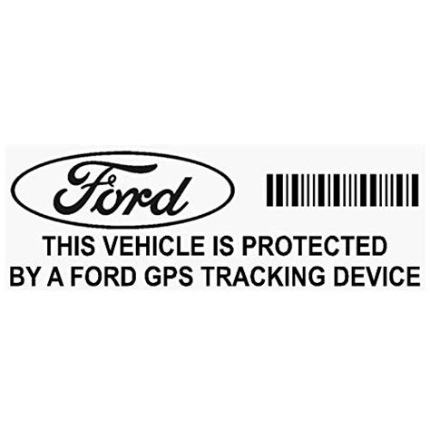 Buy Platinum Place 5 X Ford Gps Black Onto Clear Tracking Device