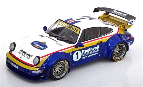 PORSCHE 911 964 RWB RAUHWELT WEISS BLAU 1 18 SOLIDO Kaufen Auf Ricardo