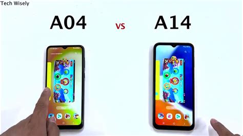 Samsung A04 Vs A14 Speed Test Youtube