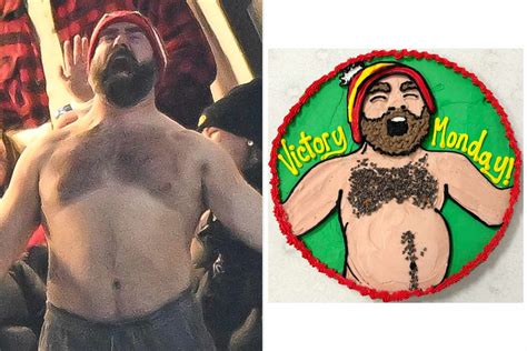 Jason And Travis Kelce Chime In On Cookie Cakes Showing Shirtless Jason