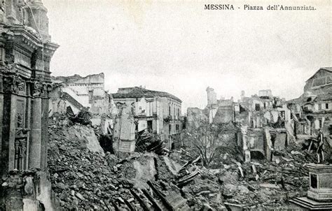 Terremoto Calabro Messinese Del 28 Dicembre 1908 Edurisk