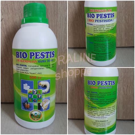 Jual Biopestis 500 Ml Insektisida Organik Untuk Media Tanam Plus ZPT