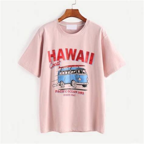 Hawaii Coast T Shirt FR05 PADSHOPS