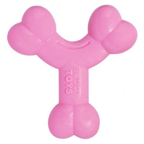 Brinquedo Buddy Toys Ossinho Rosa Para Filhotes Shopee Brasil