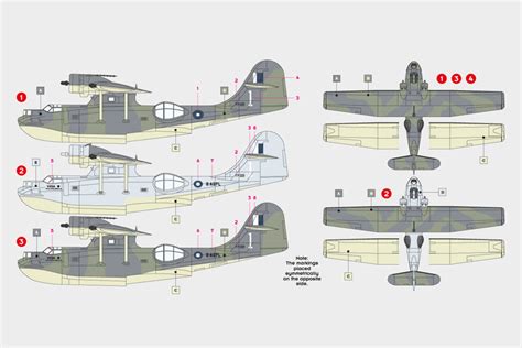 Dk Decals Catalina Five Qantas Stars Red Roo Models