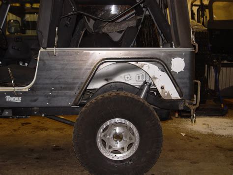 Jeep Wrangler LJ Corner Guards With 3 Inch Flare And 40S Wheel Opening