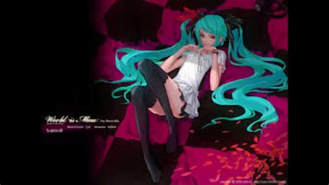 ワールドイズマイン 初音ミク Youtube