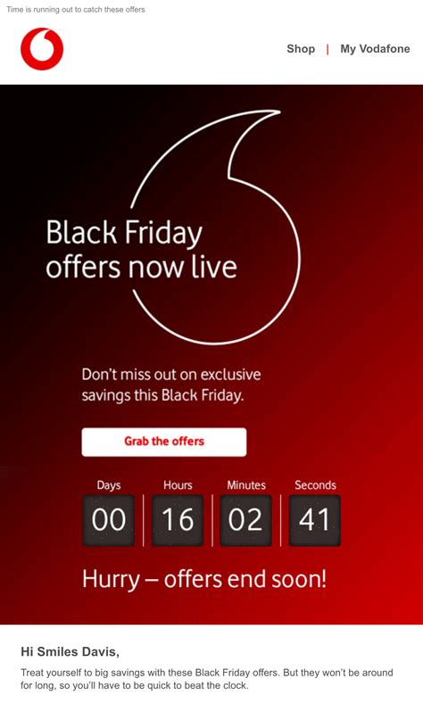 17 Black Friday Email Examples For Maximum Inspiration MailBakery