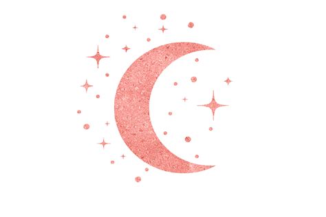 Moon Glitter Transparent Png Png