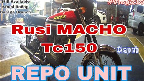 Rusi Macho Tc150 Repo Unit Glossy Red Ayahay Vlog Youtube