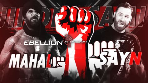 Wwe Rebellion Custom Match Card By Lstareditions On Deviantart