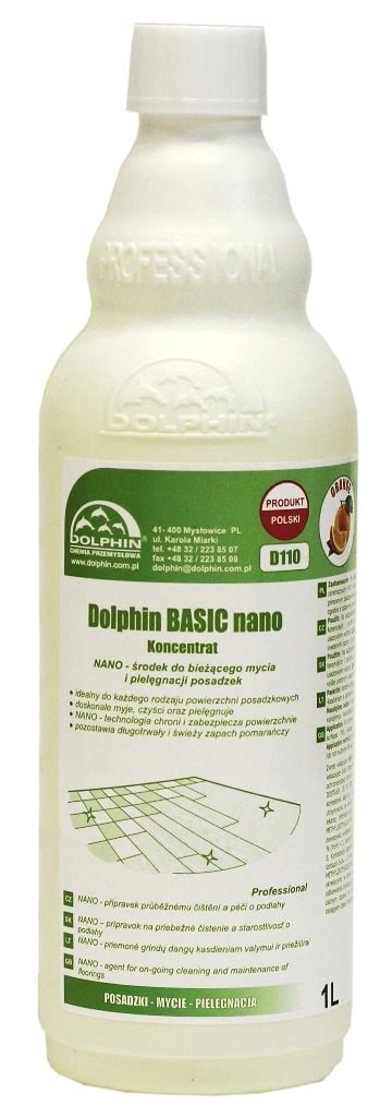 Dolphin BASIC NANO Mycie i Pielęgnacja Podłóg 1L 12847838627 Allegro pl