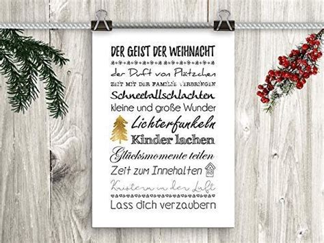 Artissimo Poster Mit Spruch Din A4 PE0118 DR Der Geist Der