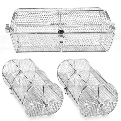 Pi Ces Panier De Grill Panier De Cuisson Pour Barbecue Inoxydable