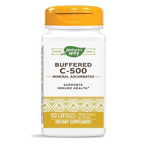 Nature's Way Витамин С Буфериран 500 мг х100 капсули