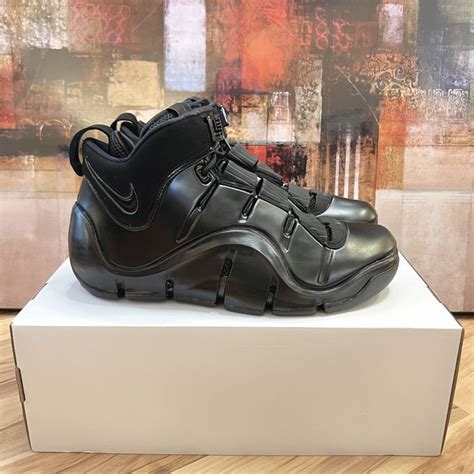 Nike 2023 Nike Air Zoom Lebron 4 Triple Black / Anthracite | Grailed