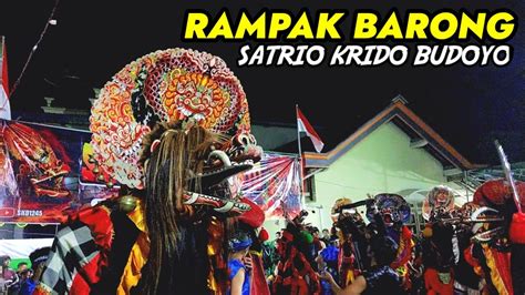 Rampak Singo Barong Jaranan Satrio Krido Budoyo Sooko Ponorogo YouTube