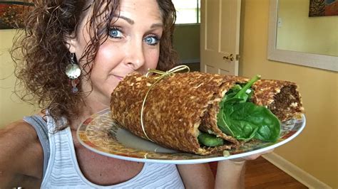 Durable Hearty Raw Vegan Wrap Youtube