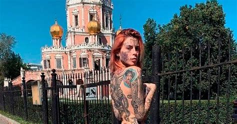 Tattooed Star Who Posed Naked Near Church Could Be Jailed For Insulting Believers Daily