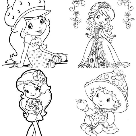 25 Free Strawberry Shortcake Coloring Pages for Kids and Adults