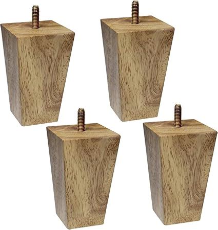 Lot De Pieds De Meuble En Bois Cm Pied Pour Canap Armoires