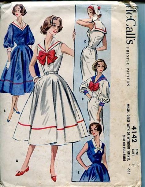 Sailor Dress Sewing Pattern Adnaannoemi