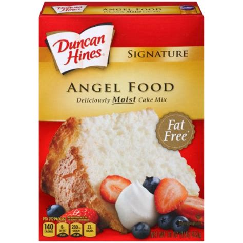 Duncan Hines Signature Angel Food Cake Mix 16 Oz Box Deer Creek Market