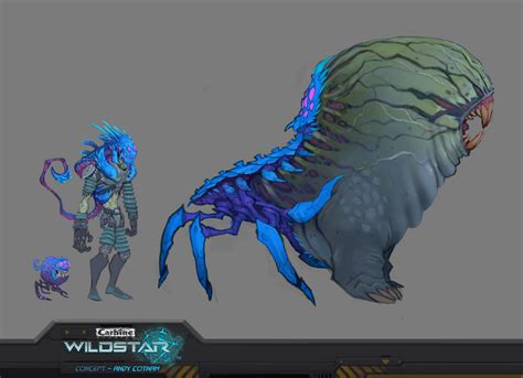 Artstation Wildstar Andy Cotnam Concept Art Characters Character