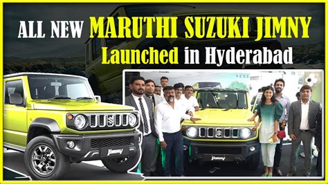 Maruthi Suzuki Jimny Launched In Hyderabad Jimny 2023 By Nexa Hybiz