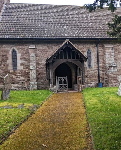 St Devereux Church Porch Herefordshire Jaggery Geograph Britain