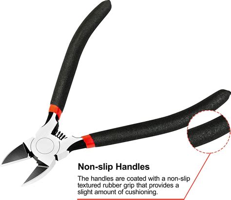 Side Cutters Electronics Flush Cutter Wire Cutters - FOXWOLL