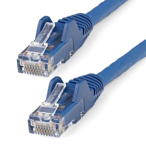 N6LPATCH1MBL | StarTech.com Cat6 Ethernet Cable Straight, RJ45 to ...