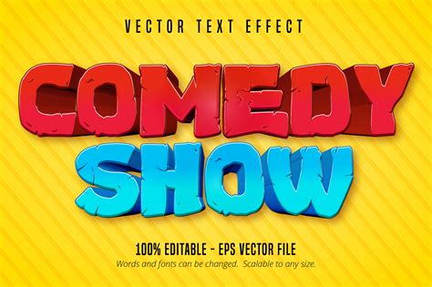 Comic Style Editable Text Effect Graphic By Mustafa Beksen · Creative Fabrica