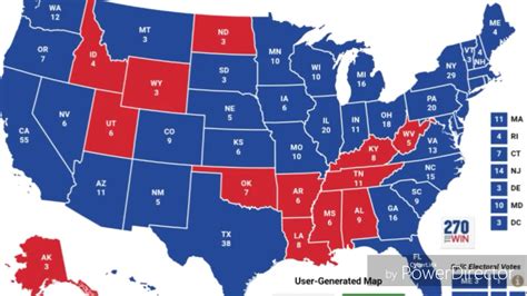 What The Election Would Look Like If Only Women Voted As Shown On An