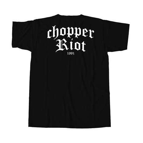 Jual Thickness Chopper Riot Kaos Motor Chopper Tshirt Chopper Riders