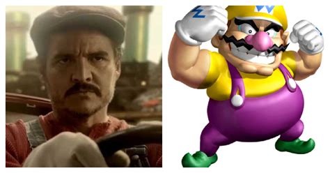 Super Mario Jack Black Wants Pedro Pascal As Wario In A Sequel