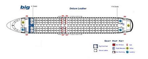 A320 Aircraft Seating Chart