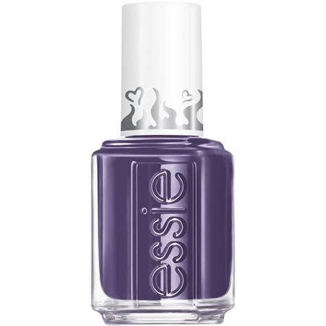 No Ex Pectations Gray Nails With Purple Hue Essie