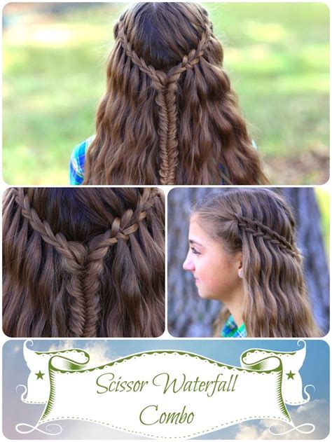 Waterfall Braids For Long Hair 20 Pretty Cute Waterfall Hairstyles