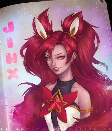 Artstation Star Guardian Jinx Maja Rogocka Star Guardian Jinx